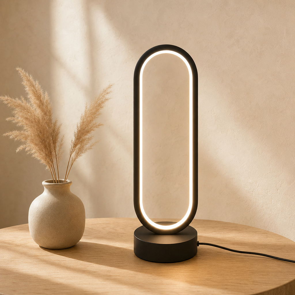 GlowHaven Halo Ring Lamp in warm white